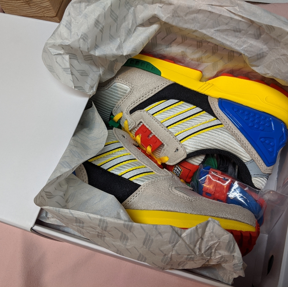 Adidas ZX 8000 Lego Sneakers Size 6